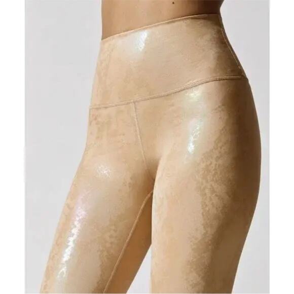 NWT Carbon38 Metallic Snake High Rise 7/8 Legging - Picture 6 of 12